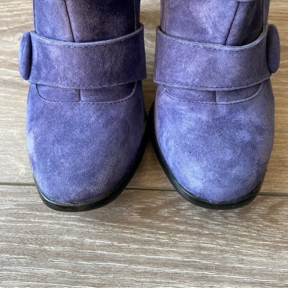 Hush Puppies Waterproof Genuine Suede Leather Sofia Ankle Boots - Picture 5 of 15